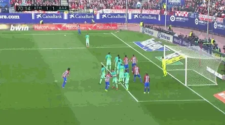 玩球赛报：西甲-巴萨2-1胜马竞仍落后皇马1分 梅西绝杀