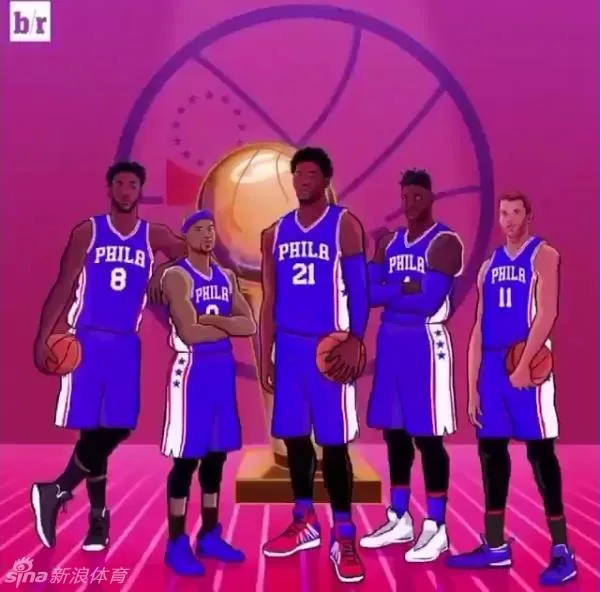 博彩资讯：NBA新赛季各队漫画首发阵容 30支球队英雄齐聚