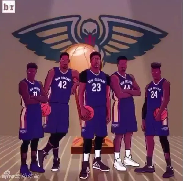 博彩资讯：NBA新赛季各队漫画首发阵容 30支球队英雄齐聚