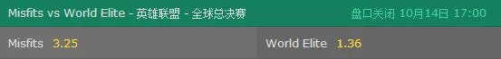 玩球资讯：英雄联盟全球总决赛-WE出线在望 闪电狼能重生吗