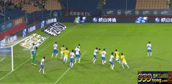 玩球赛报：泰达1-1苏宁曹阳头槌破门 R马补时贡献绝平球