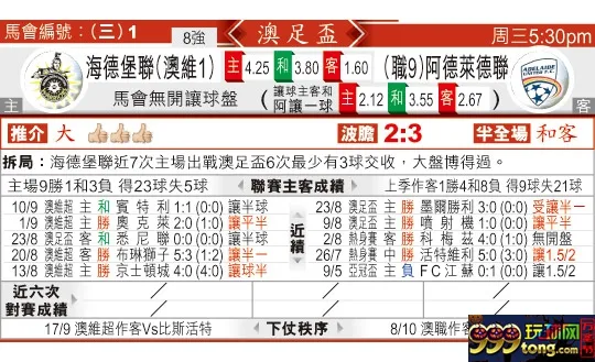 东方拆局(澳足?)