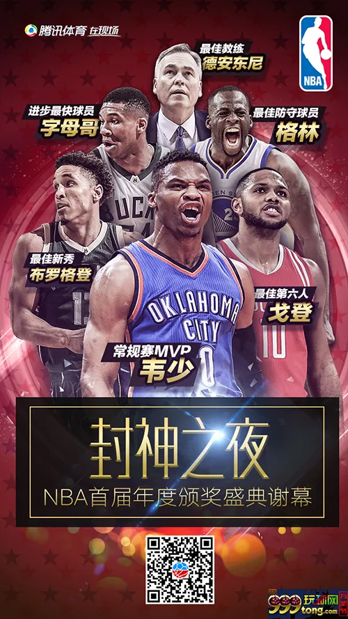 玩球资讯：NBA为何举办颁奖礼？打造新IP+泛娱乐化营销