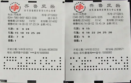 彩市看点：早晚各一注 彩民收获双色球一等奖、二等奖