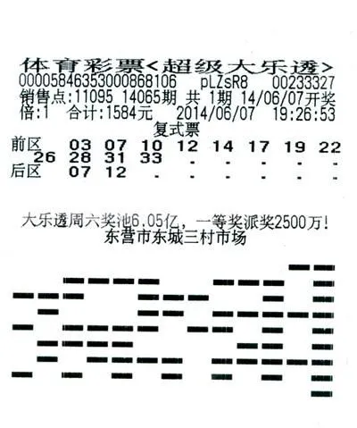 国内彩市：群众的智慧！大妈听取意见斩获大乐透1140万