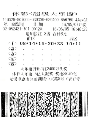 中彩新闻：4776万得主携三位家属领奖 称