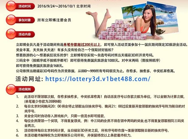 ＊立即博～十一国庆旅游金赏 超过60000元免费旅游金！期间限定＊ 