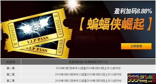 【188BET金宝博】8.88%《蝙蝠侠崛起》老虎J盈利加码 
