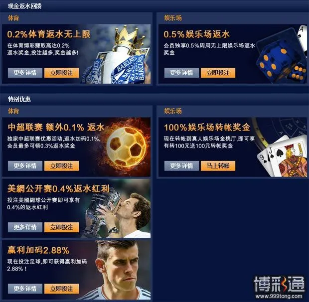 富博九月优惠活动返水及红利汇总