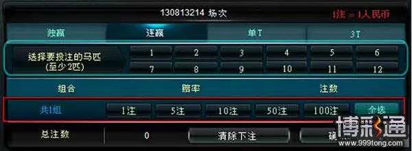 1★金赞★电子游艺虚拟赛事【3D赛马】上场