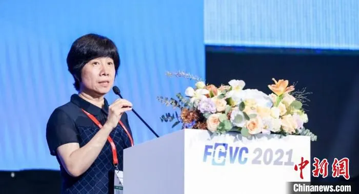 　中国汽车工程学会副秘书长王菊。中国汽车工程学会供图 
