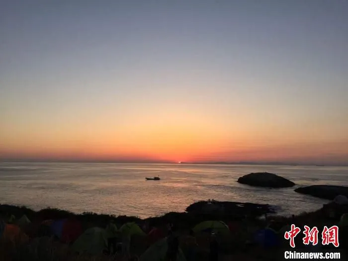 象山海景。　林波 摄