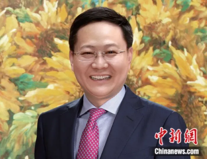 招商银行行长田惠宇。图片来源：招商银行2020年年报。