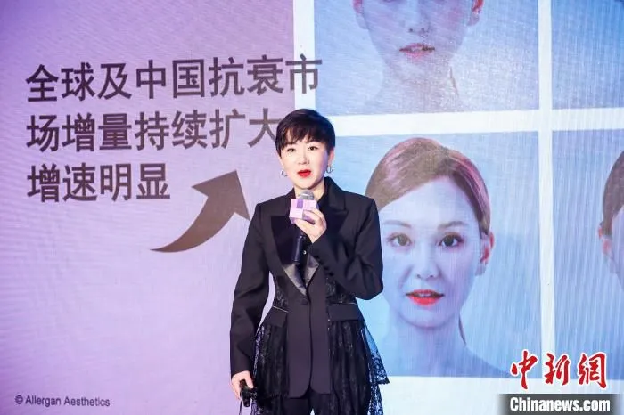 艾尔建美学中国区市场执行总监程敏。　照片由医美企业提供 摄