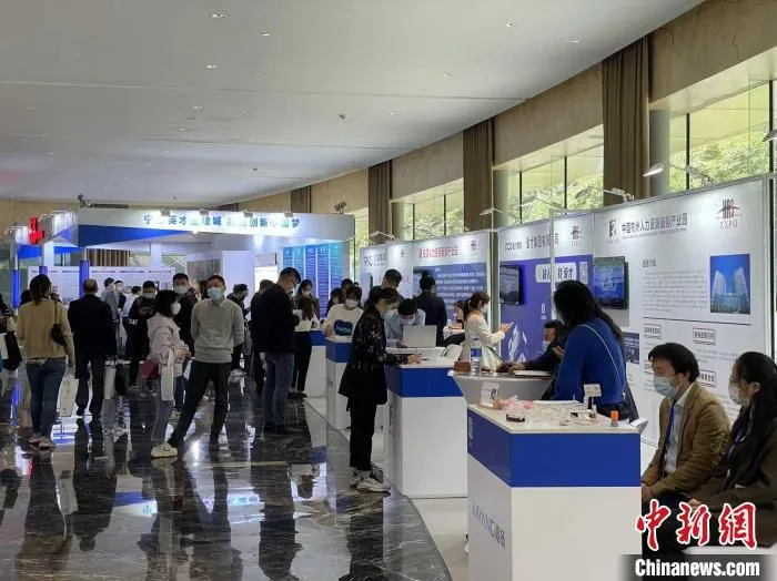人博会现场。　黄龄亿 摄