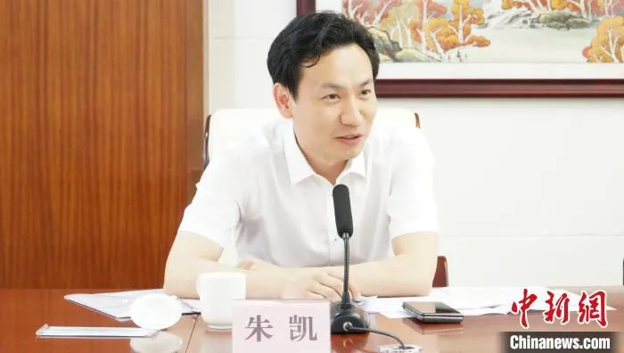 朱凯在座谈会上发言 人民体育供图