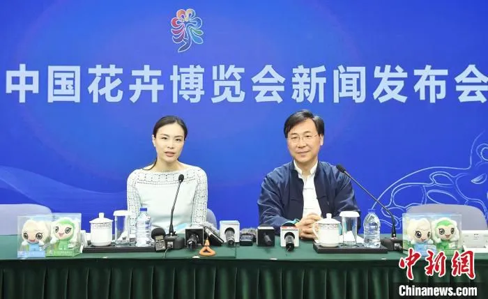 本届花博会已正式邀请著名歌唱家廖昌永和著名跳水运动员吴敏霞担任公益形象大使 崇明区宣传部 摄