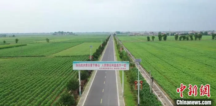 彭泽县棉船镇大力发展高效生态农业。　袁昕？　摄