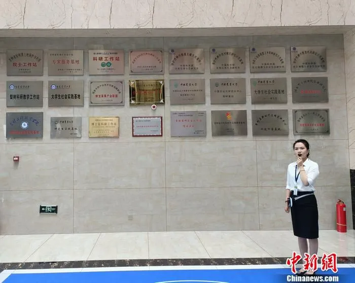 实验站里的中国黑土地博物馆，见证了“梨树模式”的研发历程。 左雨晴 摄