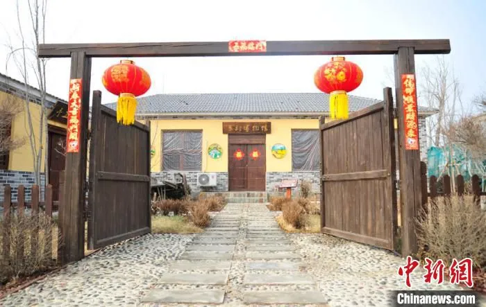 发展文旅产业的长春净月高新技术产业开发区玉潭镇友好村一景。　高龙安 摄