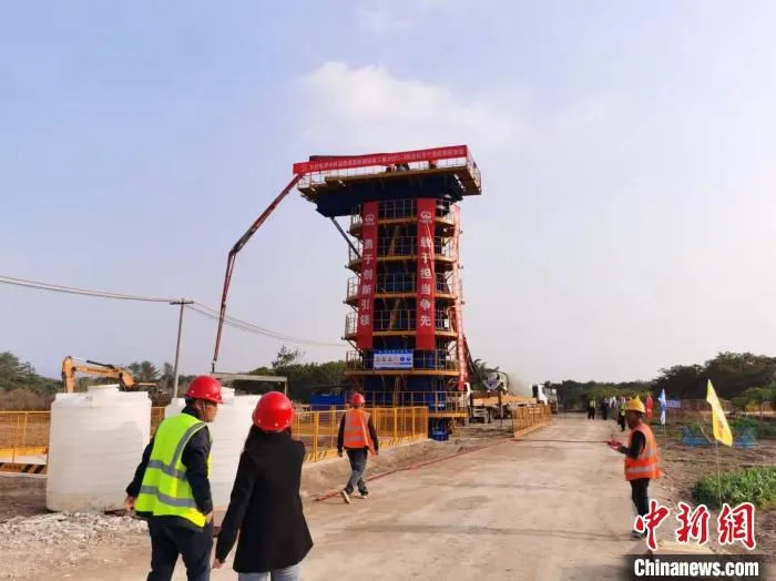 揭(阳)惠(来)铁路全面开工建设 郭军 摄