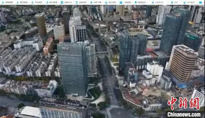 浙江宁波三维实景。　浙江省自然资源厅 供图