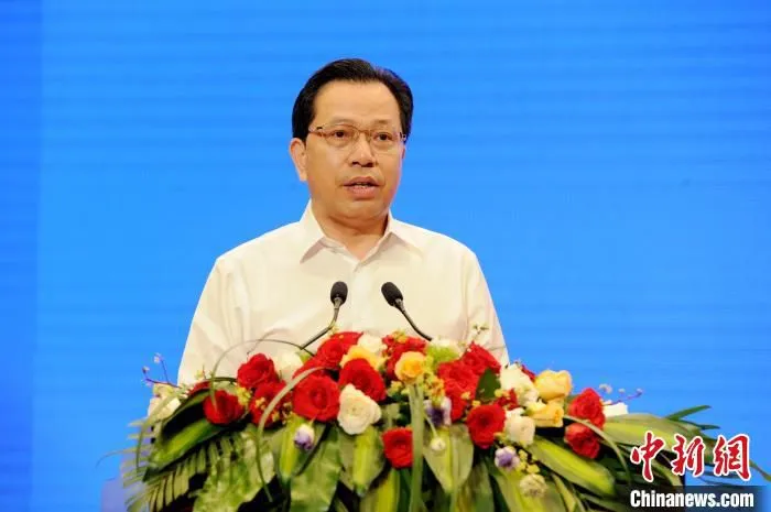 中共漳州市委书记邵玉龙致辞。　张金川 摄
