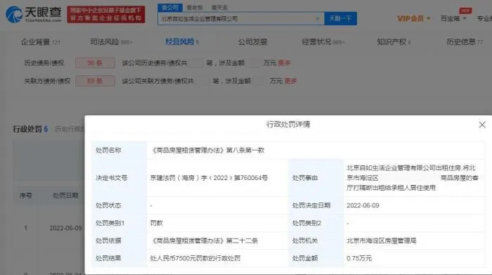 图自天眼查网站