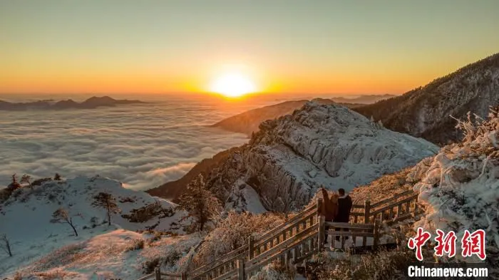 神农架雪景 神农架林区融媒体中心供图
