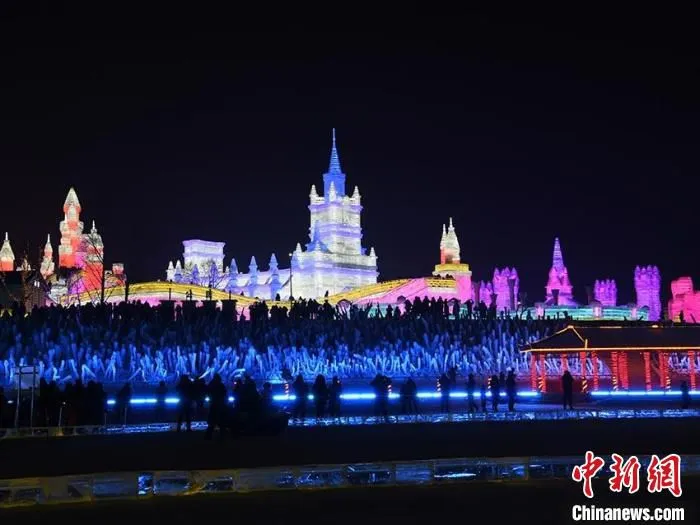 (资料图)长春冰雪景观。　张瑶 摄