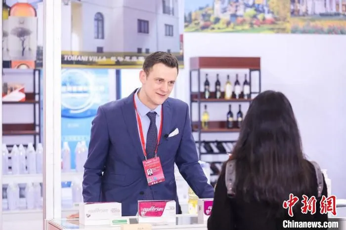 第二届中东欧博览会现场。　主办方提供