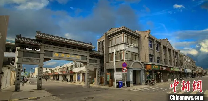 “中国海岛第一村”马岙村。　徐复光 摄