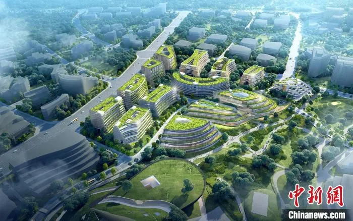 图为成都未来科技城规划效果图。　成都高新区供图