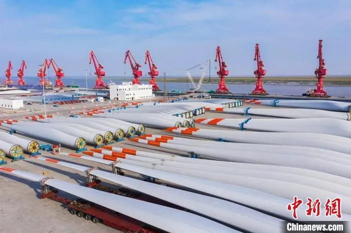 射阳倾力建设国际海上风电产业新城。　射阳县委宣传部 摄