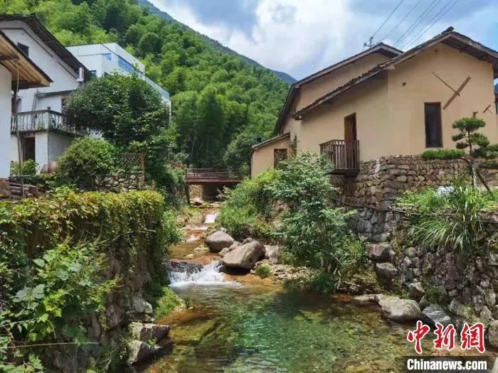 张西村村景。　郑晨 摄