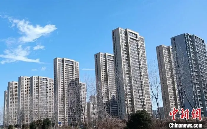 资料图：楼盘。 孙权 摄