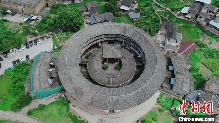 福建土楼永定景区。　永定区委宣传部供图