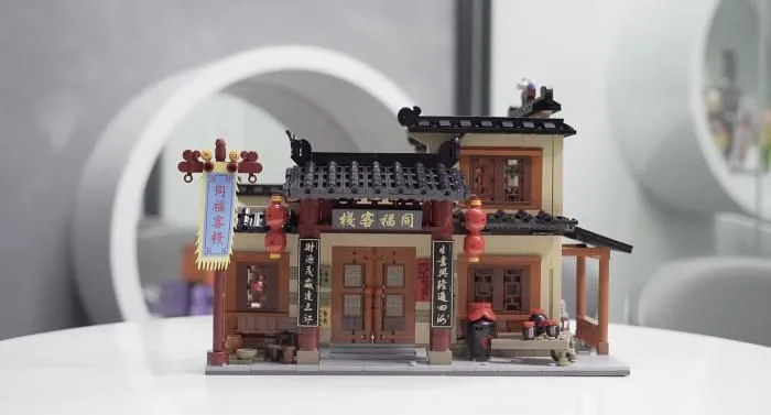 武林外传积木。 Pantasy拼奇品牌供图。