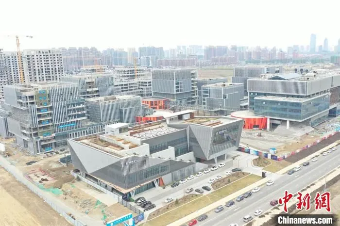 深圳(哈尔滨)产业园航拍画面 深哈产业园供图