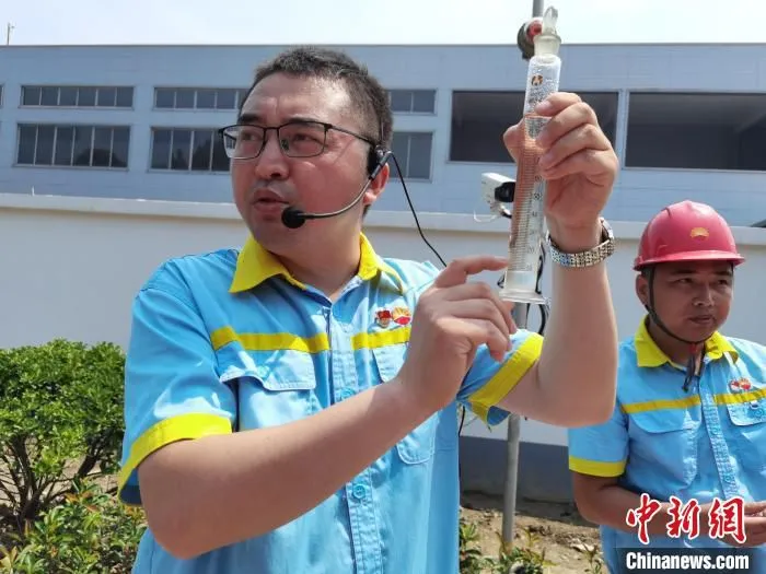 14日，中国石油江苏销售公司开放日活动在江苏省盐城市举办。　朱晓颖 摄