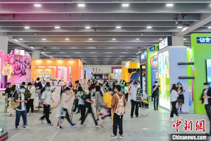 中国国际漫画节动漫游戏展在穗开幕 陈骥旻 摄