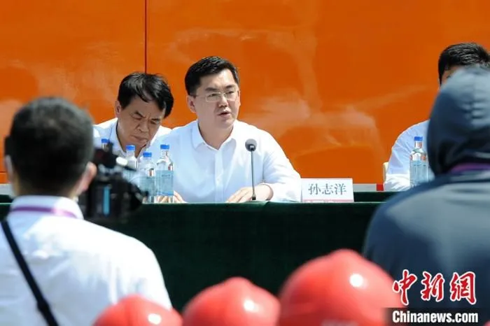 广东省副省长孙志洋讲话。张金川 摄