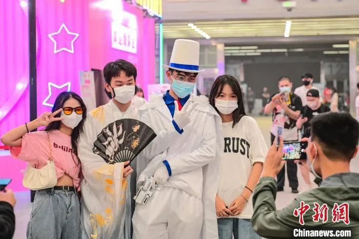 中国国际漫画节动漫游戏展在穗开幕 陈骥旻 摄