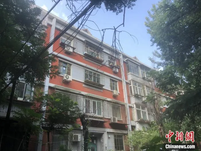 北京市一处房产。 中新网 左宇坤 摄