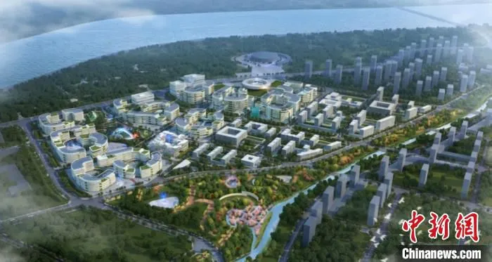 北京园博数字经济产业园项目效果图。　北京市丰台区供图