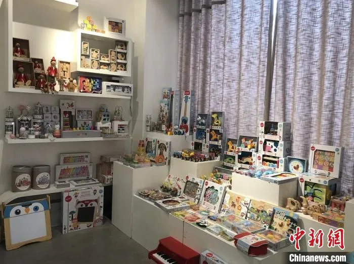 云和木玩产品展示 葛铭锐 摄