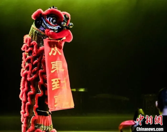 “从东到东”创意晚会现场 汤丽莲供图