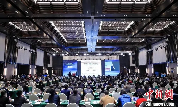 往届中德高端制造峰会现场。　解澄宇 摄
