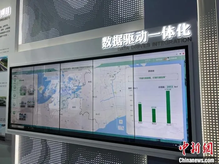 数据已成为推动一体化的重要元素。　孙权 摄