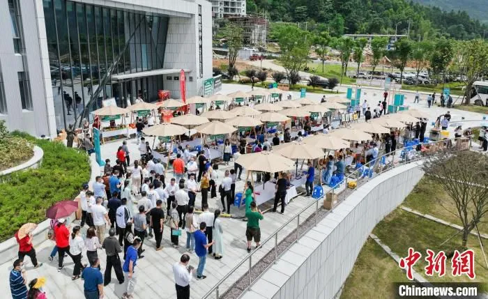 非遗集市。　云和县文化和广电旅游体育局供图